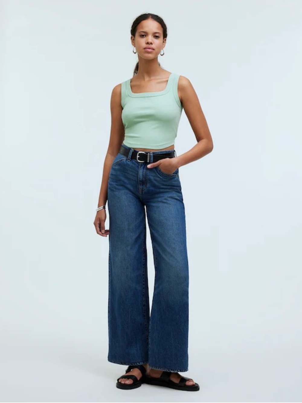 Madewell Ribbed Tank Top - Picture 2 of 6